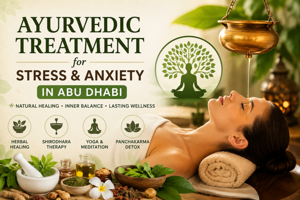 Ayurvedic Treatment for Stress and Anxiety in Abu Dhabi