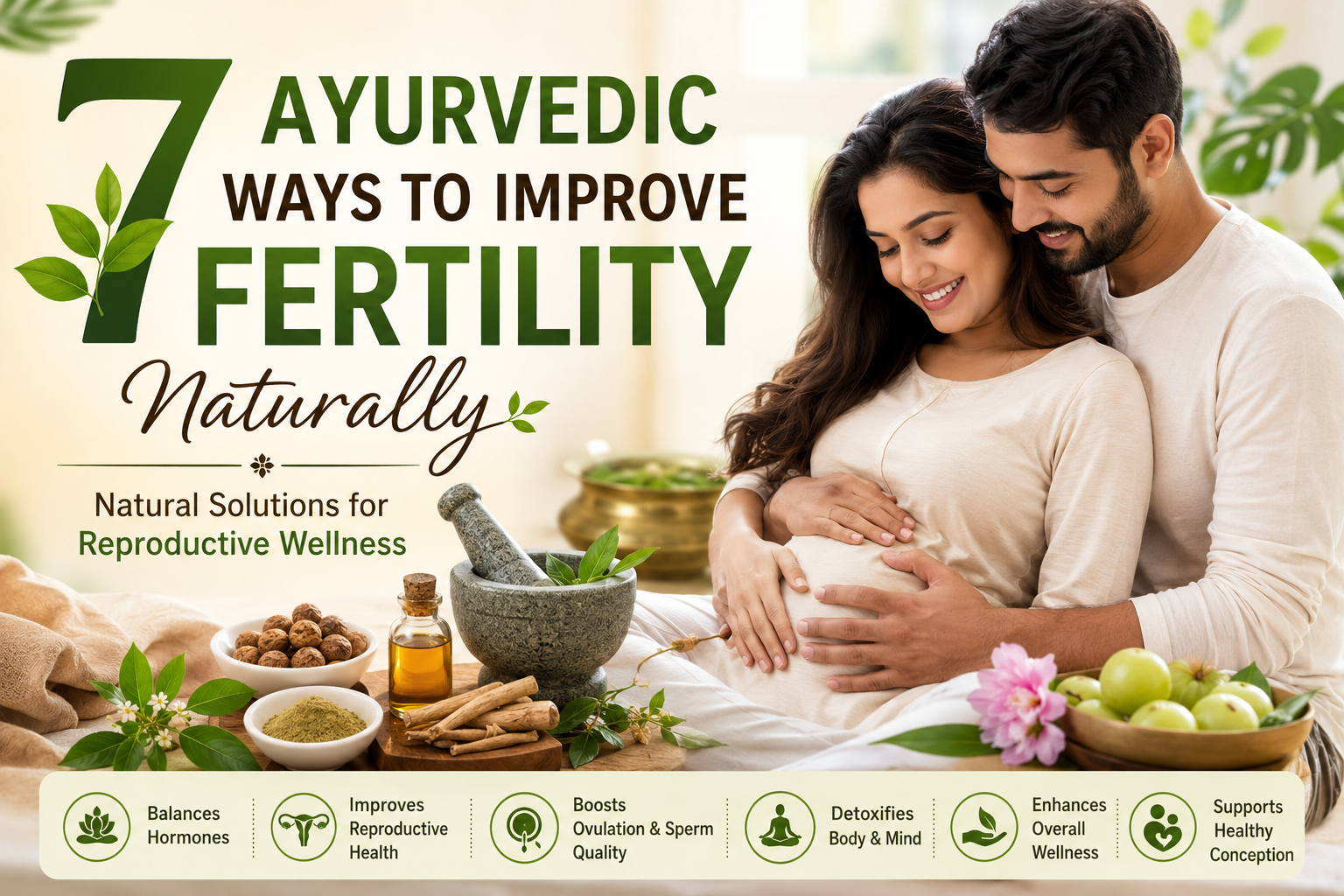 Ayurvedic Ways to Improve Fertility Naturally