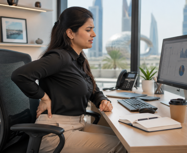 Ayurvedic back pain treatment in UAE for desk job aches